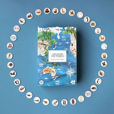 Puzzle Londji, Descopera lumea