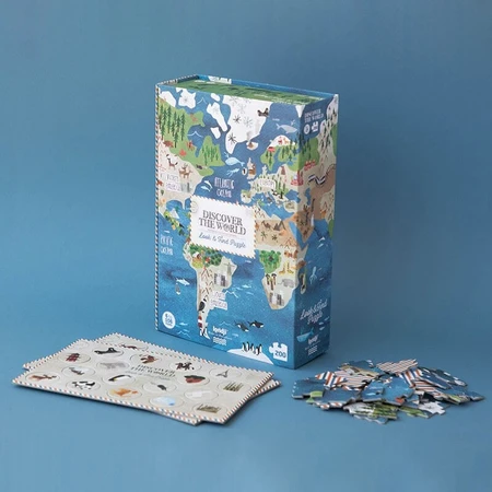 Puzzle Londji, Descopera lumea