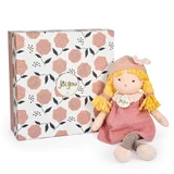 Bambola Eva, 30 cm, tessuto, rosa