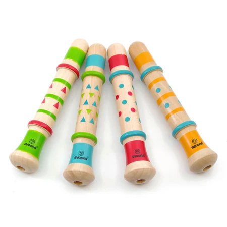 Sifflet indien en bois