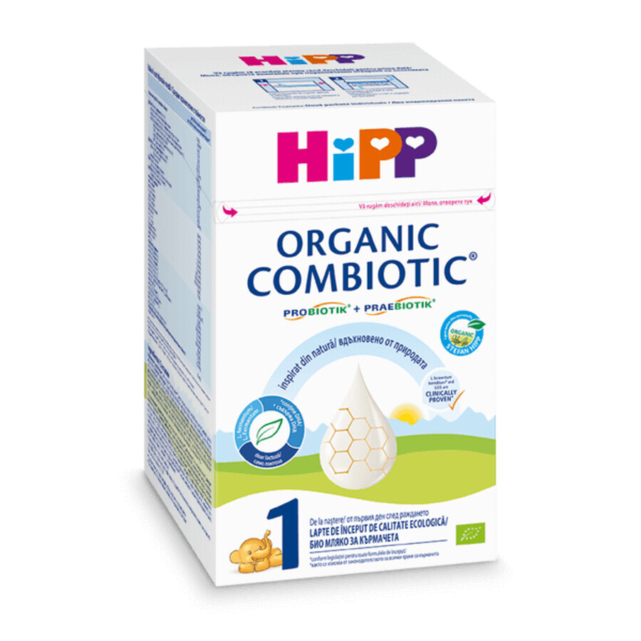 Hipp Bio Combiotik 1 Bio-Anfangsmilch von Geburt an, 800 g