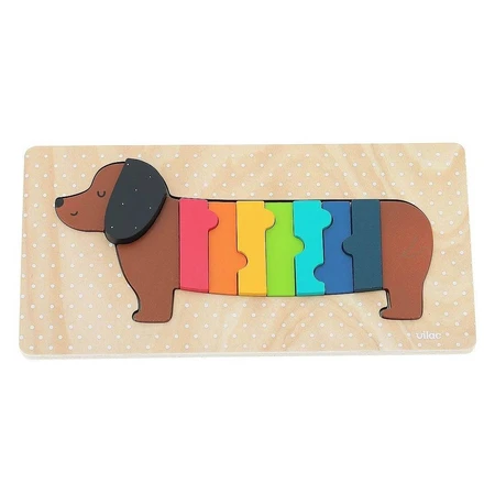 Holzpuzzle Welpe