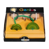 IQ Test Genius Libera el anillo, piezas verdes