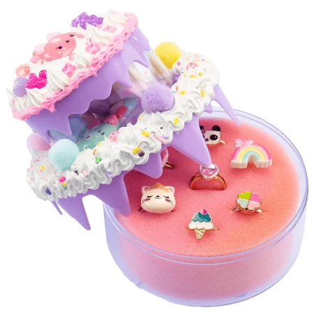 Kit créatif Decoden - Boîte à bijoux à décorer avec de la pâte colorée