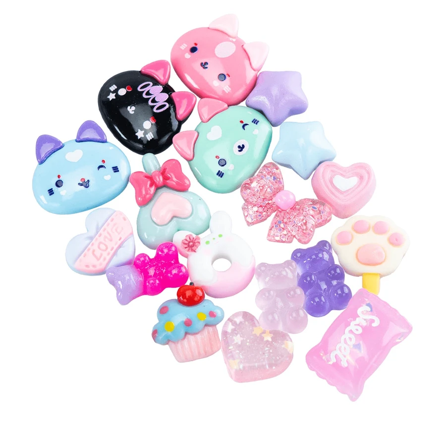 Kit créatif Decoden - Boîte à bijoux à décorer avec de la pâte colorée
