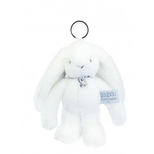 Doudou® sleutelhanger/accessoire - konijntjes, 18 cm