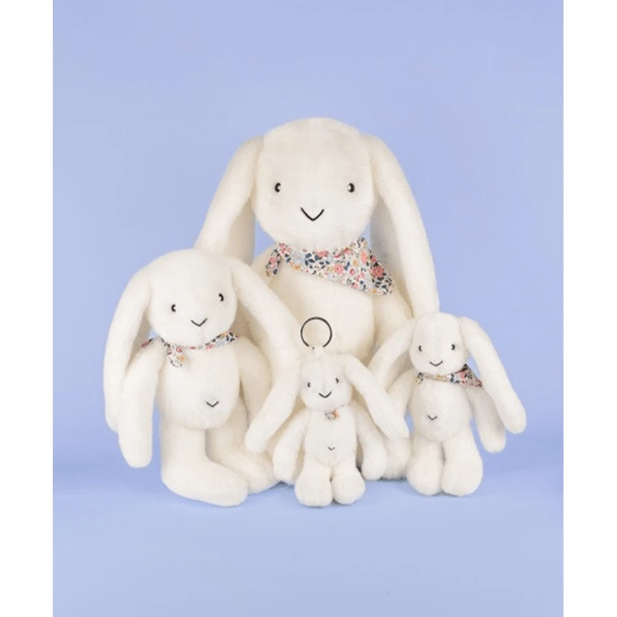 Porte-clés/accessoire Doudou® - lapins, 18 cm