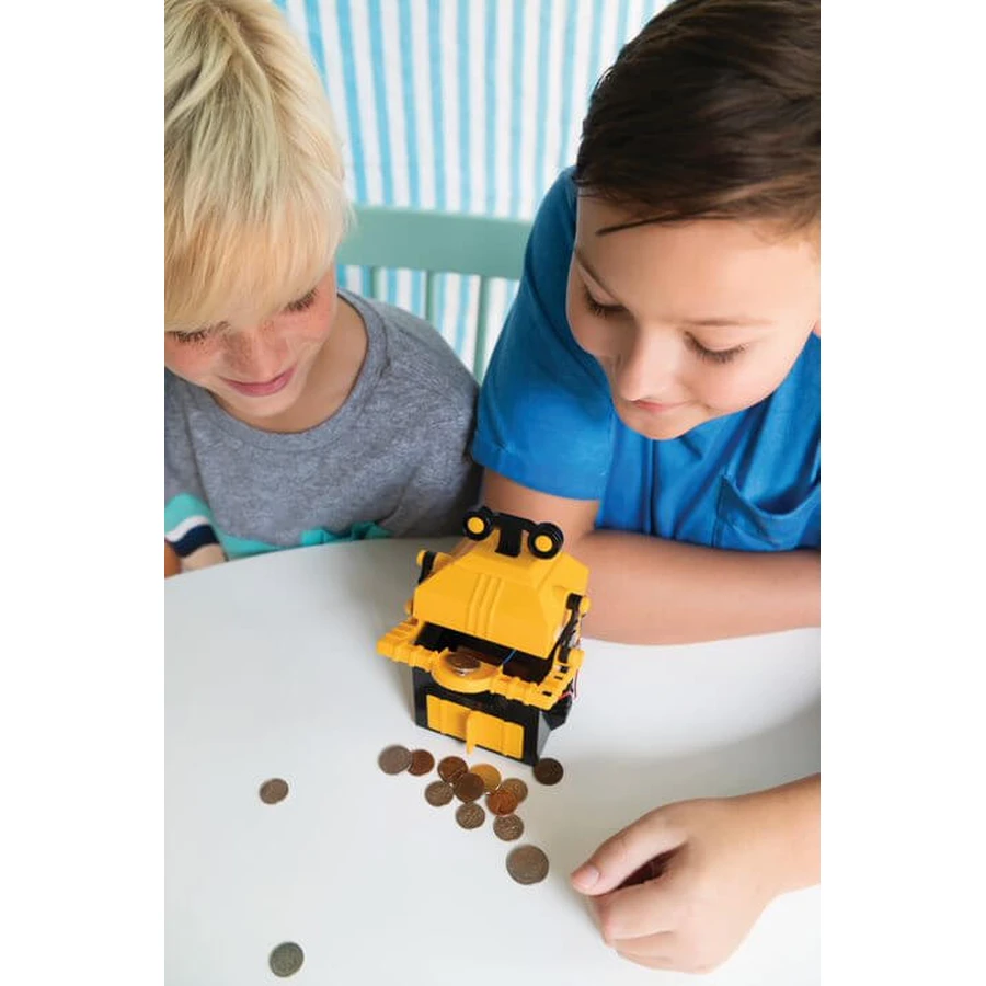 Kit de construcción de robots - Robot Money Bank, Kidz Robotix