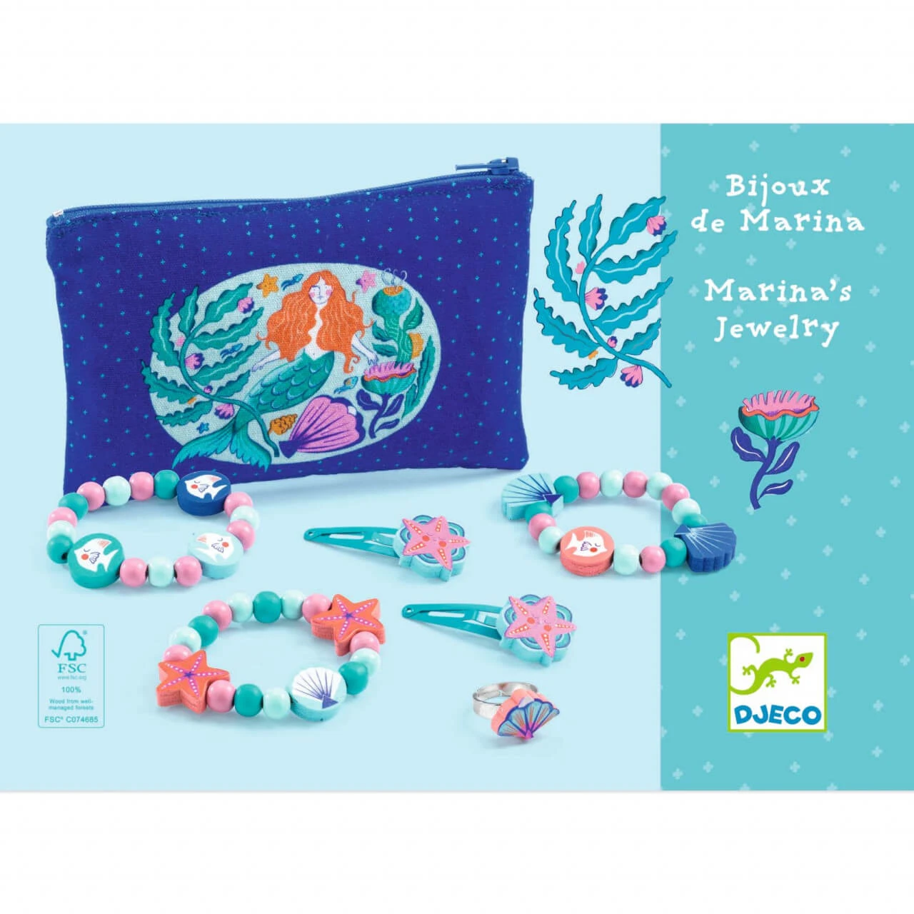 Mädchen-Schmuckset Lilarose, Djeco
