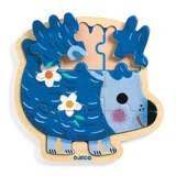 Puzzle hérisson en bois, Djeco