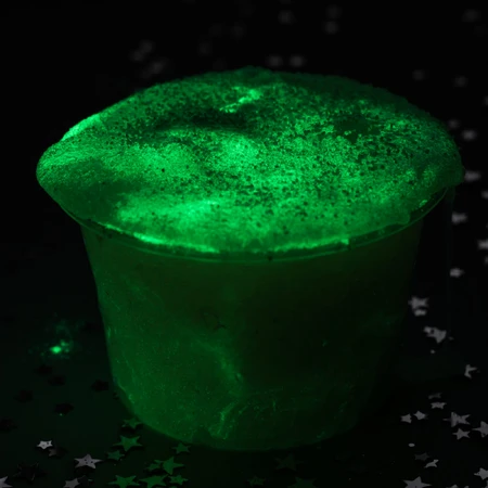DIY experiment set SLIME - GLOW IN THE DARK XL