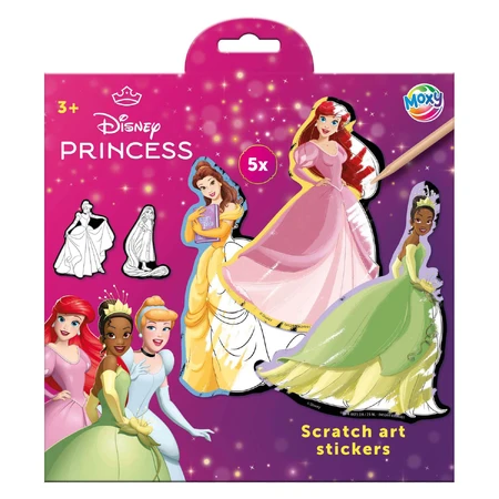 Set creativ de razuit, Abtibilduri magice cu Disney Princess