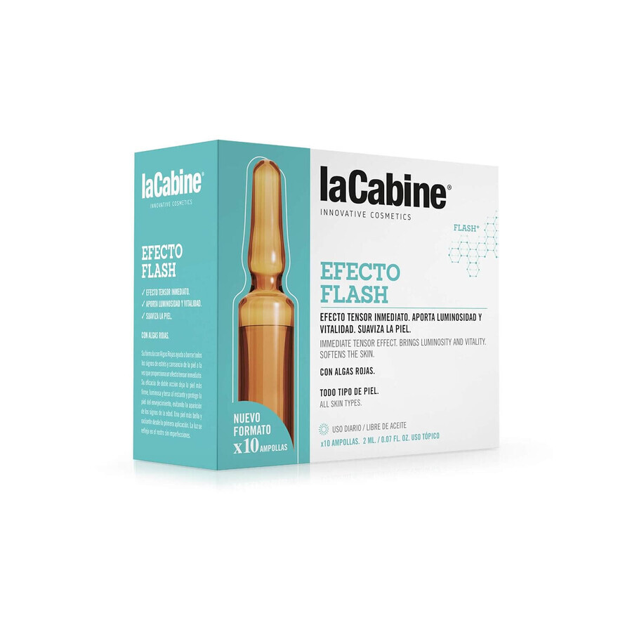 LA CABINE - FLASH EFFECT Complexion vials 10 x 2ml