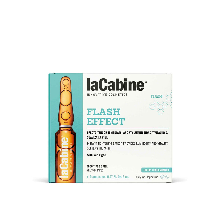 LA CABINE - FLASH EFFECT Complexion vials 10 x 2ml