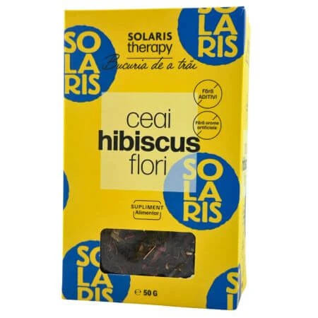 Hibiskusblütentee, 50 Gramm, Solaris