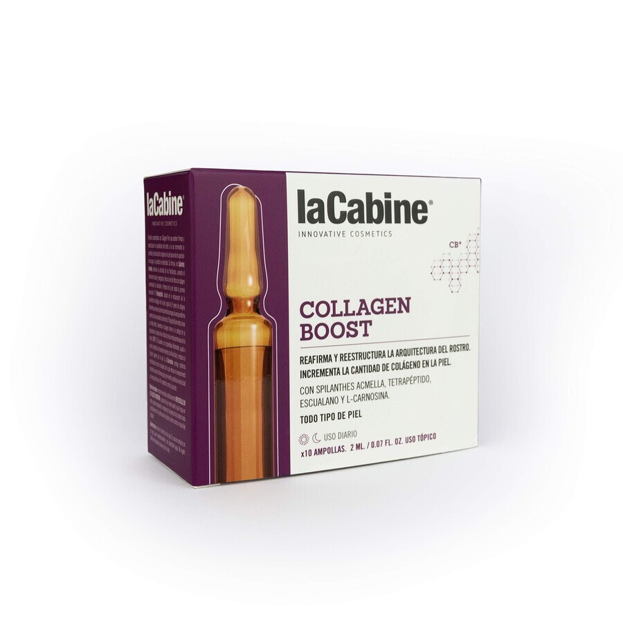 Collagen Boost Haut Ampulle 10 x 2 ml, La Cabine