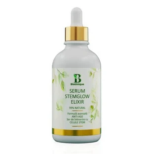 Gesichtsserum Elixier mit Pflanzenstammzellen Stemglow, 30 ml, Biounique