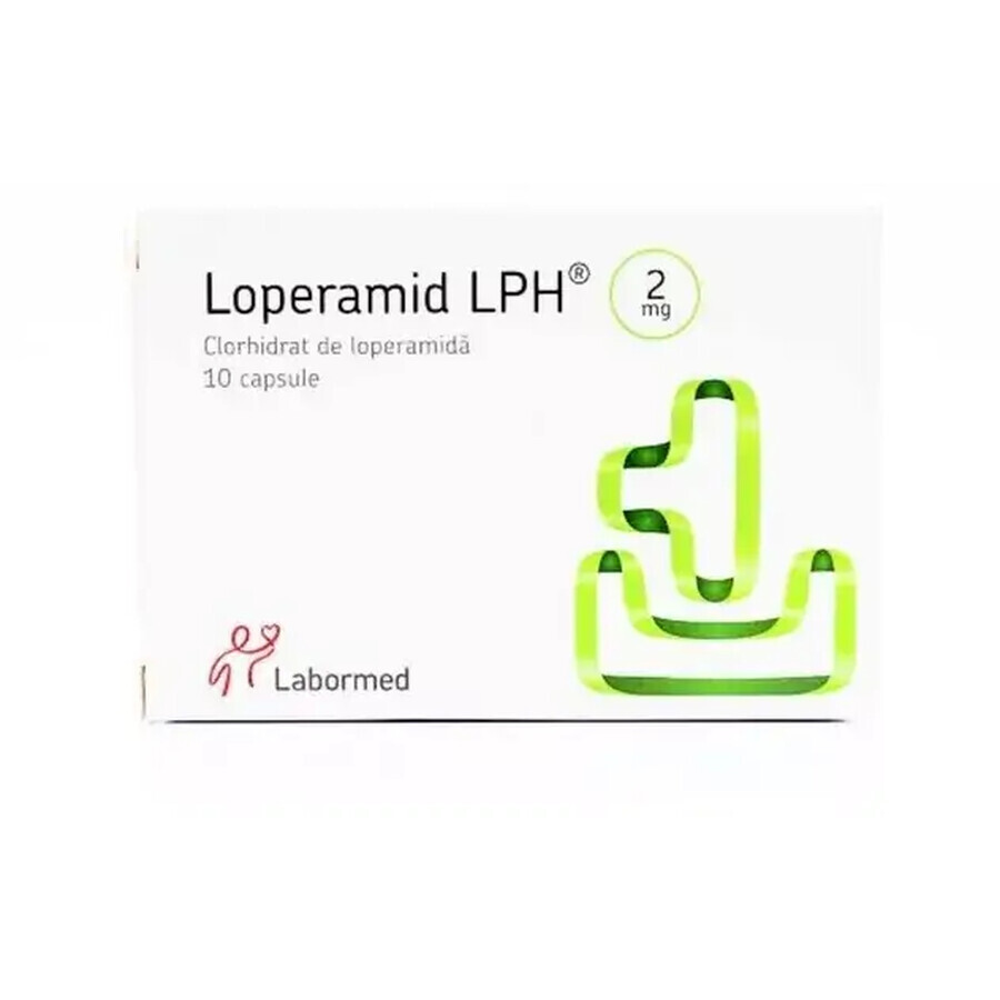 Loperamid LPH 2 mg x 10 caps. recenzii
