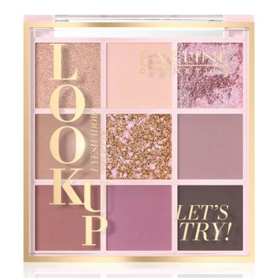 Probieren wir's aus! Lidschattenpalette Look Up, 9,6 g, Eveline Cosmetics