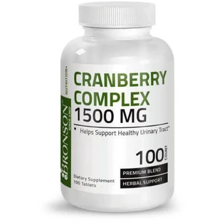 Complex de merisoare, 1500 mg, 100 capsule, Bronson Laboratories