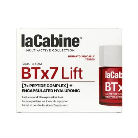 Anti-Falten-Gesichtscreme mit Lifting- und Straffungseffekt BTx7 Lift Multi-active, 50 ml, La Cabine