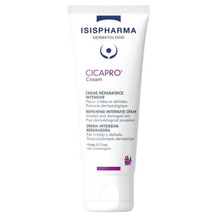 Herstellende crème Cicapro, 40 ml, Isispharma