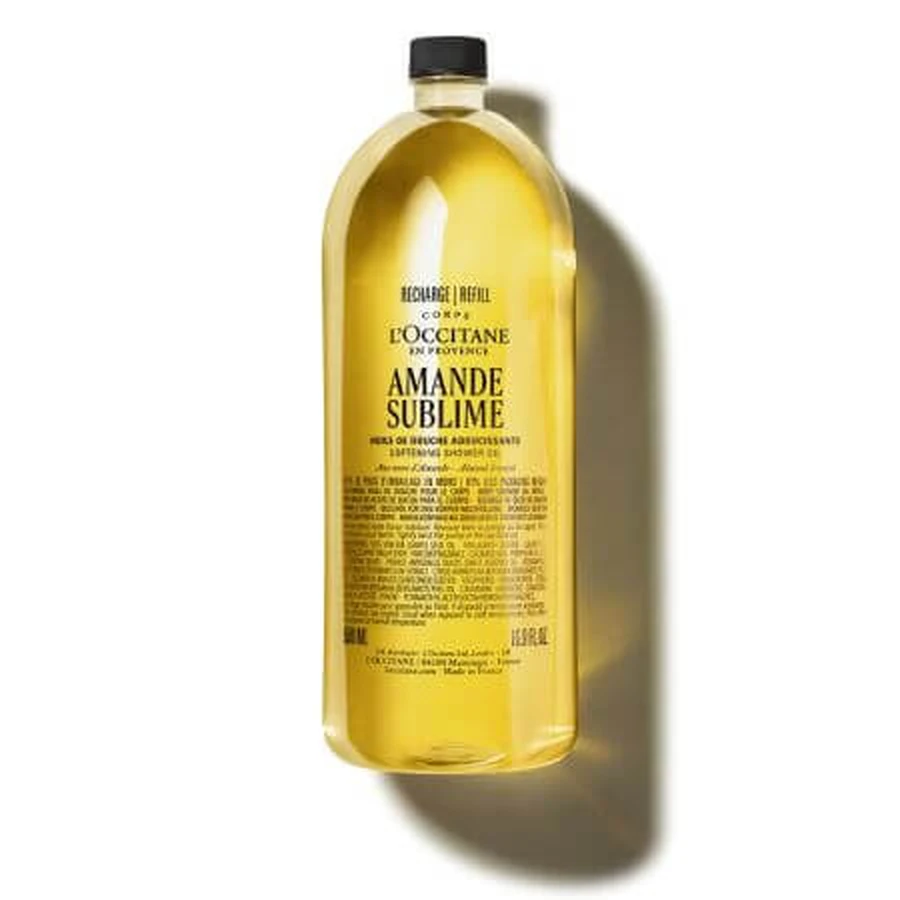 Huile de douche Eco-Refill Amande, 500 ml, L'occitane