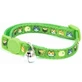Katzenhalsband für Katzen 10 x 230-350 mm Catmania Sushi Grün, 1 Stück, Croci