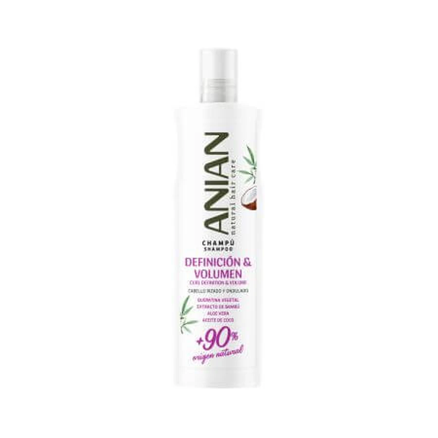 Shampoo voor krullend en golvend haar, 400 ml, Anian