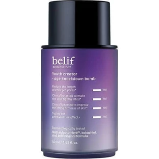 Age Knockdown concentrated anti-aging face serum, 50 ml, Belif