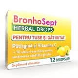 BronhoSept Kräutertropfen bei Husten und Halsentzündung BronhoSept Kräutertropfen, 12 Tropfen, Justin Pharma