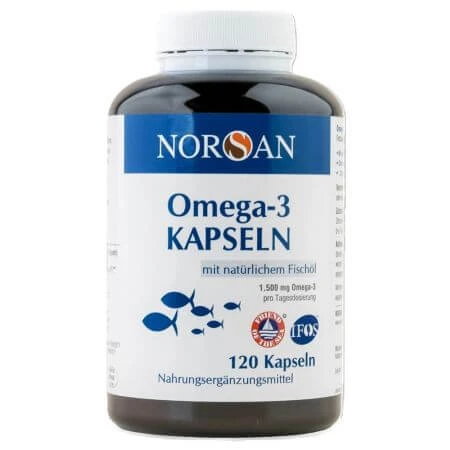 Omega-3, 120 Kapseln, Norsan