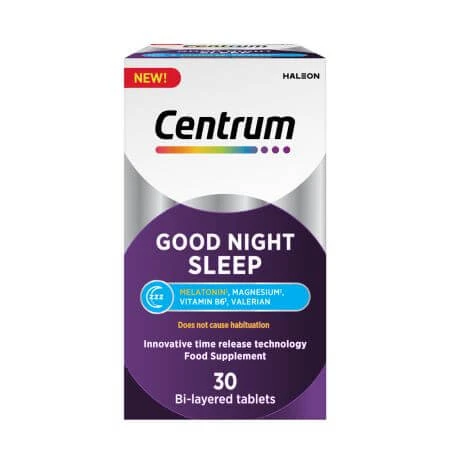 Centrum Good-Night Sleep, 30 Tabletten, Haleon