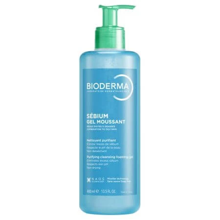 Sebium reinigendes schäumendes Gel, 400 ml, Bioderma