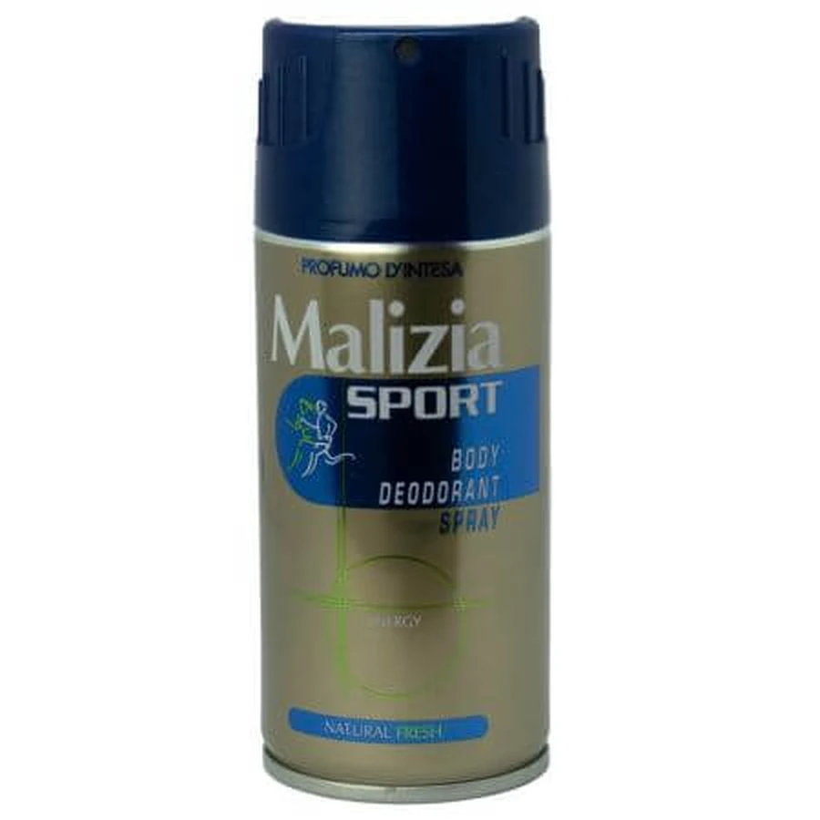 Deodorante unisex Sport Energy, 150 ml, Malizia
