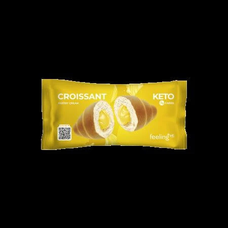 Protein-Croissant mit Gebäckcreme, 50 g, FeelingOK