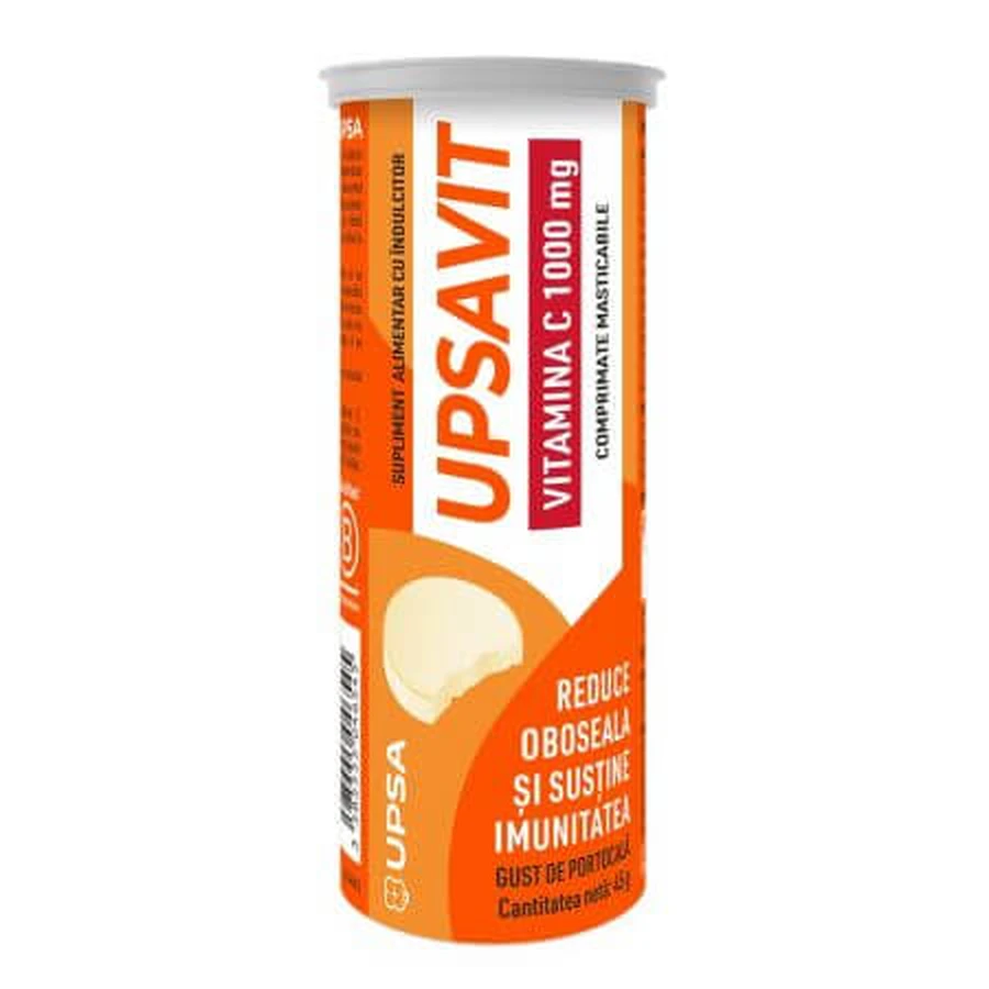 Vitamina C Upsavit, 15 compresse masticabili, Upsa