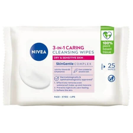 Repair & Care Trocken-Reinigungstücher, 25 Stück, Nivea