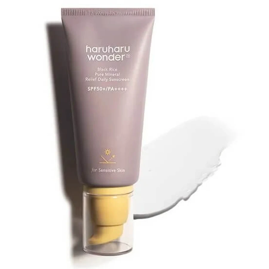 Krem do twarzy z czarnym ryżem SPF 50+ PA ++++ Black Rice, 50 ml, Haruharu Wonder: ceny i cechy