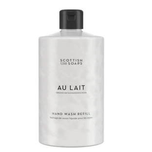 Sapone liquido per le mani Au Lait con latte di avena e camomilla, 700 ml, Scottish Fine Soaps