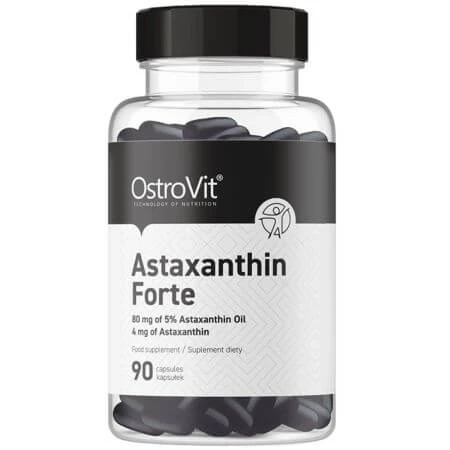 Astaxanthin Forte, 90 Kapseln, OstroVit