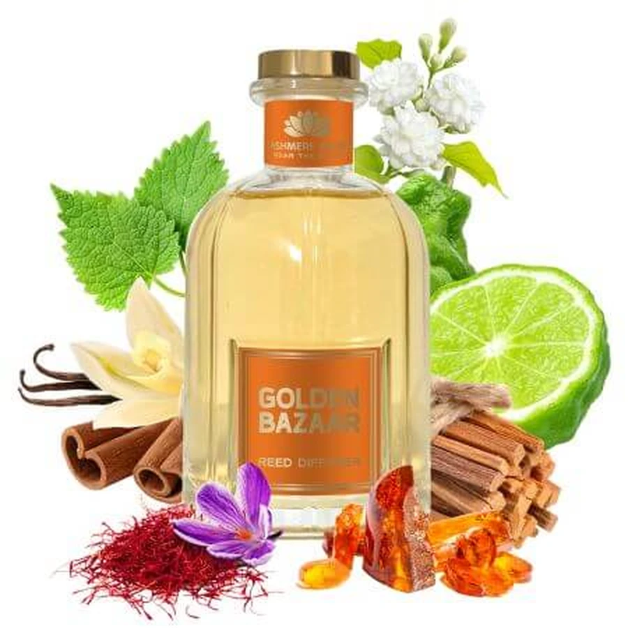 Raumduft Golden Bazaar, 100 ml, Kaschmir Aroma