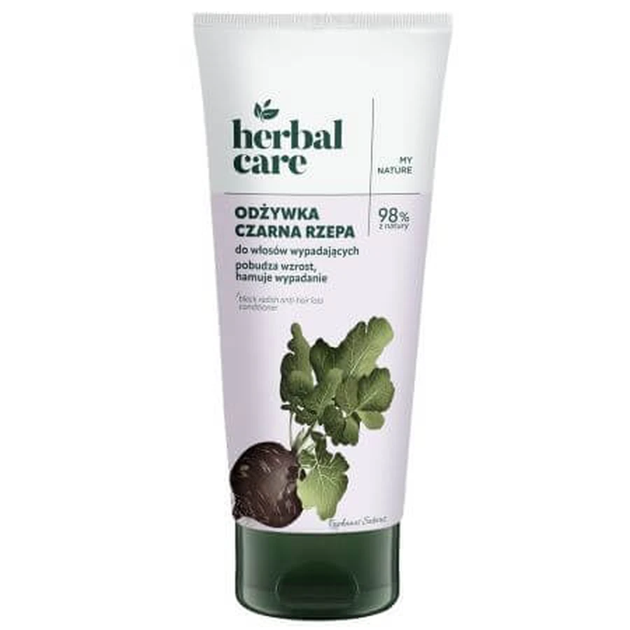 Balsam cu extract de Ridiche Neagra pentru par cu tendinta de cadere Herbal Care, 200 ml, Farmona