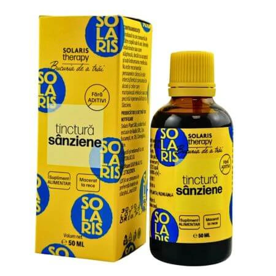Sanziene Tinktur Therapie, 50 ml, Solaris