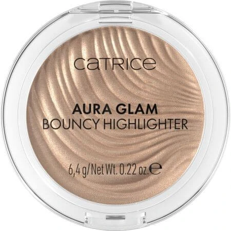 Iluminator 010 Moonlit Sand, Aura Glam Bouncy Bouncy Highlighter, 6.4g, Catrice