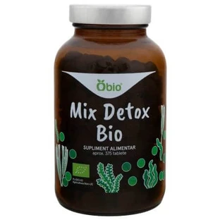 Organiczna mieszanka detoksykacyjna, 375 tabletek, Obio
