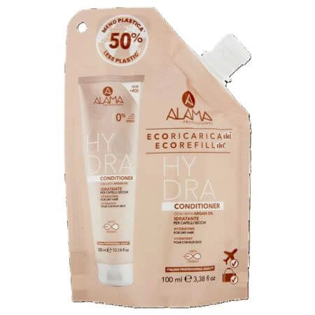 Nachfüllpackung Hydra Feuchtigkeitsspülung mit Arganöl Hydra, 100 ml, Alama