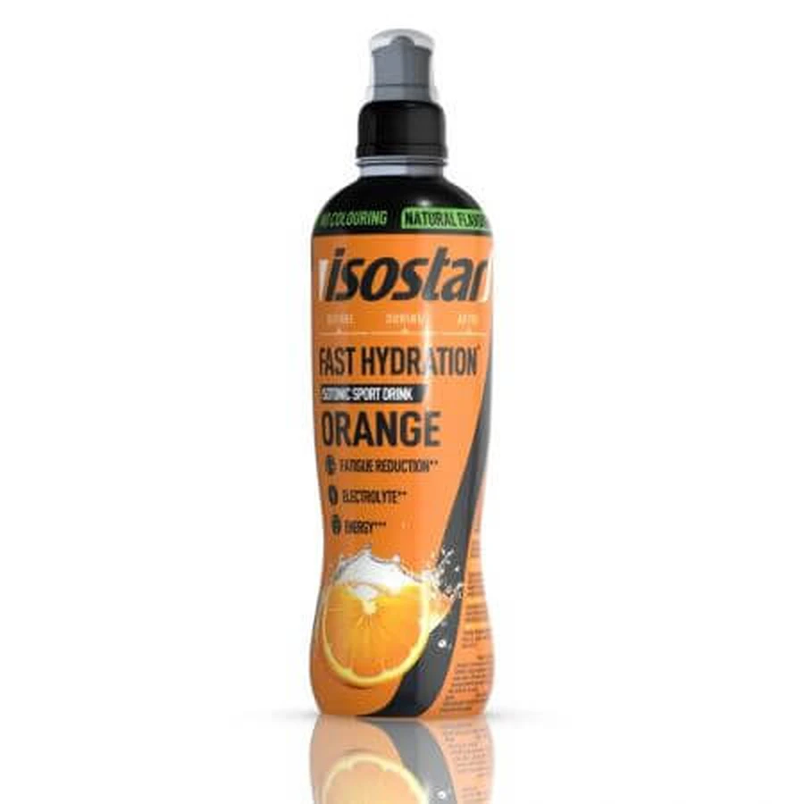 Bautura sport izotonica cu aroma de portocala, 500 ml, Isostar