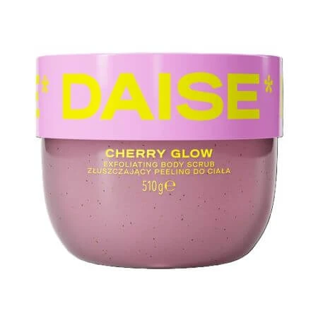 Cherry Glow Exfoliating Body Scrub, 510 g, Daise