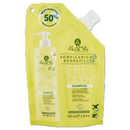 Nachfüllpackung Frequent Frequent Shampoo, 100 ml, Messing
